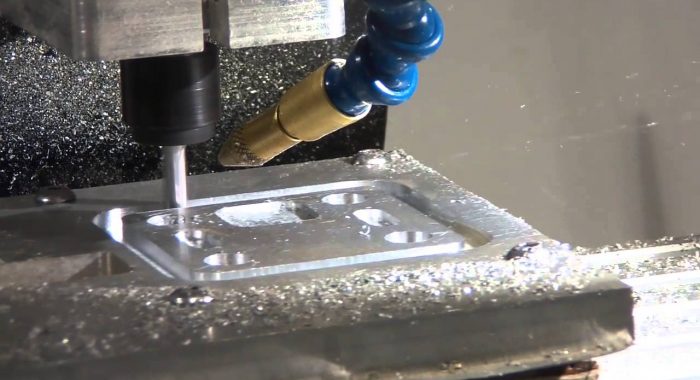 Aluminium cnc machine